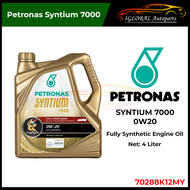 Petronas Syntium 7000 SN 0W20 GF5 Fully Synthetic Engine Oil (4 Liter)