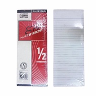 Random Brand Pad Paper Grade 1 2 3 4 Intermediate Lengthwise and Crosswise Yellow pad 10pads