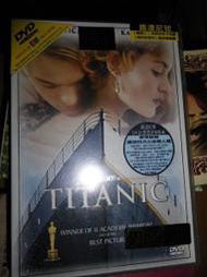二手DVD 李奧納多迪卡皮歐 凱特溫絲蕾 鐵達尼號titanic+二手千年女優dvd-不分售