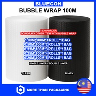 BUBBLE WRAP 100M BLUECON