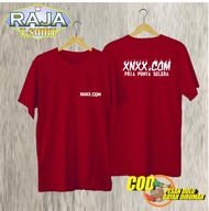 kaos - T-shirt XNXX.COM PRIA PUNYA SELERA cewek/cowok distro trending keren viral mantul terbaru bis