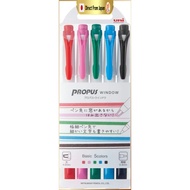 Mitsubishi Pencil Color Marker Propus Window Basic 5 Colors PUS103T5C