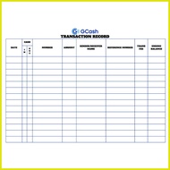 ◺ ◶ ❖ GCASH Transaction Book Maya E-Loading Transaction Record