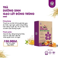 Trà dưỡng sinh gạo lứt đông trùng Bhnong giúp tăng cường đề kháng cải thiện giấc ngủ ổn định huyết á