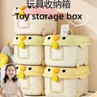 Children Storage Box Cartoon Toy Box Storage Box with Lid Multifunctional Storage Box Large Capacity