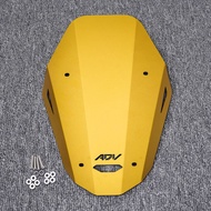 SEMSPEED CNC กระจกหน้ากระจกรถยนต์กันลมโล่ Airflow Deflector สำหรับ Honda ADV350 ADV 350 2022-2025