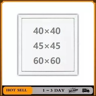 WHITE MANHOLE COVER NEW MODEL HEAVY DUTY POWDER COATED METAL ACCESS DOOR FOR CEILING PANEL