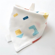 Newborn Triangle Apron Fast Absorption Quick Drying 1 Cotton Fabric Good Ventilation Cute Pattern Ca