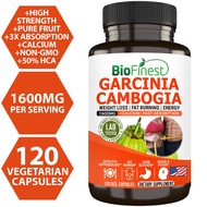 Biofinest Garcinia Cambogia 1600mg -Fast Acting Weight Loss Pills Carb Blocker Fat Burner Appetite S