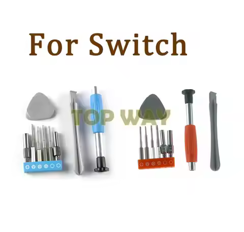 1set Security Bit Steel Set 3.8mm 4.5mm Screwdriver Tool For Nintendo Switch New 3DS Wii Wii U NES S