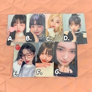 OFFICIAL PHOTOCARD WONYOUNG LEESEO IVE