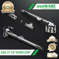 ecoWARE NSD 37 Lip Down Stay Cabinet Hydraulic Gas Spring Door Support Lip Support For Cabinet Door