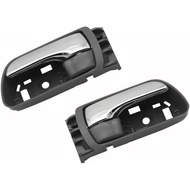 Gray Chrome Inside CAR Door Handle,Compatible with Sienna Van 04-10 (CE, LE Model) FR:69205-AE010-E1