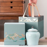 Tea Leaf Coffee Holder Ceramic Jar/ Tea Leaf Storage 51/7
