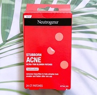 แผ่นแปะสิว นูโทรจีนา Stubborn Acne Ultra-Thin Blemish Patches (Neutrogena®) Acne Pimple Patches