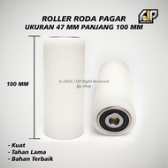Roda Nilon Roller Besar Diameter Roller 47 mm Bearing 6800