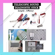 Extendable Tapping Rod Mosaic Tiles Tester Mable Checker Hollow Wall Hammer Checker Hollow Examiner 