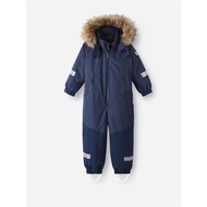 芬蘭R家兒童連體滑雪服毛領加棉防風夾克防水棉衣沖鋒衣外套tec