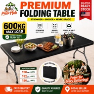 Meja Lipat Foldable Table Heavy Duty 600KG 4FT/6FT Outdoor Catering Dining Banquet Office Folding Ta