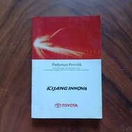 TOYOTA Owner's Guidelines Kijang Innova 2012TOYOTA