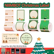 Niimbot christmas Label Paper Thermal Adhesive Sticker For Niimbot B1 B21 B3S Labeling Maker Waterpr