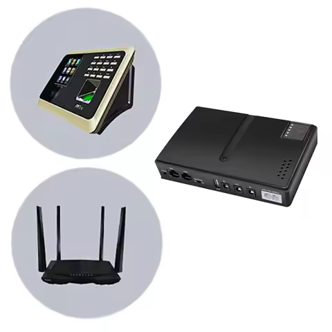 DC1018L Mini Portable UPS Uninterruptible Power Supply 5V 9V 12V Battery Backup UPS Backup Battery f