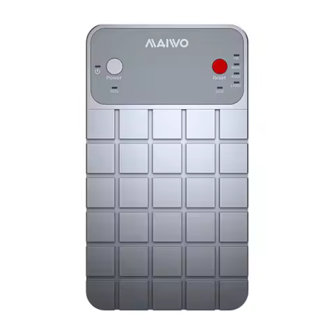 24-Hour Delivery MAIWO M. 2 Nvme Dual Bay Storage Enclosure 4 RAID Modes HDD/SSD Case Hard Drive Doc