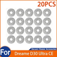 For Dreame D30 Ultra CE Robot Vacuum Cleaner Accessories （20 Mop Cloths）