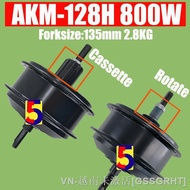 【hot】✸♘ Ebike Powerful AKM Hub Motor 36V 800W 48V Rear Cassette /Rear Rotate Brushless Fork Size135mm