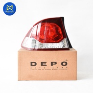 ไฟท้าย CIVIC ปี 09-11 FD DEPO เสื้อ(L)นอก (217-1997L1UE)(สินค้าราคาต่อ 1 ชิ้น)