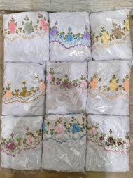 Mukena Terusan Sutra Diamond bordir Tile Size Jumbo Tanpa Tas