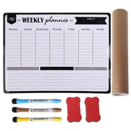 Weekly Planner Soft Magnetic Whiteboard Fridge Magnets Drawi