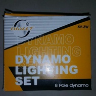 Owlet dynamo lighting set bicycle light dinamo basikal 6v