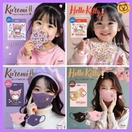 🤍台灣代購 🐻台灣製 Kuromi Hello Kitty 成人 兒童立體口罩 新年口罩 口罩 醫療口罩 三麗鷗 sanrio 酷洛米  蛇年 新年