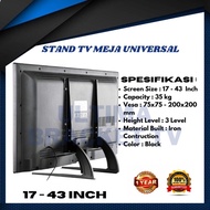 Table tv Stand 43 40 32 27 24 17 14 inch universal tv Leg bracket