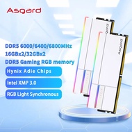Asgard Valkyrie Ii Ddr5 Rgb Ram Memori Ddr5 Ram Pc 16gbx2 32gb 64gb 6000mhz 6400mhz 6800mhz Ram Untu