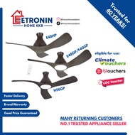 *Climate Voucher Eligible KDK 40", 48", 56" DC Ceiling Fan w/ Remote & Wi-Fi Control H56GP | E48GP |