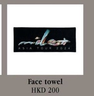 milet Asia tour 毛巾