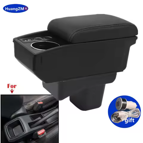 For Toyota Agya For Toyota Wigo For Perodua Axia Car Armrest Box 2023 2024 Storage Box Cup Holder Ca