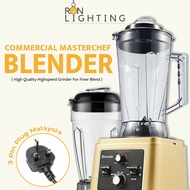 Commercial Highspeed Blender 2800W MASTERCHEF Heavy Duty Kitchen Commercial Chef Grade Blender Grind