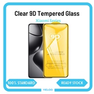 (BELI 2 PERCUMA 1) Tempered Glass Screen Protector Clear 9D For Xiaomi C75/X7Pro/F7/M7/C71/15T/F8Pro