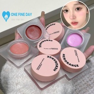 Herorange Dreamy Blush Cream Purple Pink Orange Matte Face Blush Blush Cosmetic Makeup O9h8