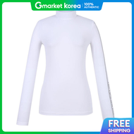 Phantom Womens Mock Neck Long Sleeve Inner T-Shirt 221D1Ti003 Wh Golf Tee