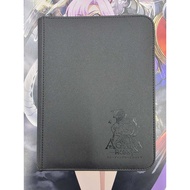 AGORA HOBBY Ryuki 4-Pocket Leather Zip Binder
