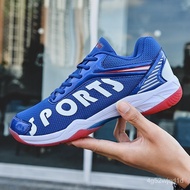 🚓New Professional Volleyball Shoes Male Feather Female Ping Pong Anti-Skid Training Sports Net One Piece Dropshipping