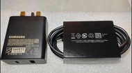 Samsung EP-TA220 35W Duo power adapter Note10 Note20 S10 S20 S21 S22 S23+ Ultra TabS7 A52 A53 A73 A80 A90 全新原裝正貨 雙輸出英規三腳充電火牛  連1.8米Type-C to C 數據線 現貨每套$200 全線配件產品六個月保用 貨物出門, 負責到底