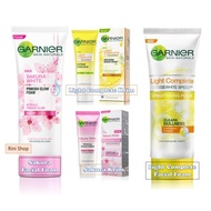 Grosir Garnier Facial Foam &amp; Krim Siang Malam - Sakura Light Compete