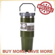 [Ready Stock] Tumbler Lid Stay Hot and Cold Bottles Thermos  Cup with Straw Coffee Mug Tahan Panas/ 