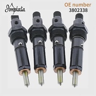 4pcs Fuel Injectors 3802338 For Cummins 4B 4BTA 4BT 3.9L 4B3.9-C Diesel Engine