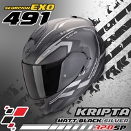 หมวกกันน็อค SCORPION EXO-491 !!320SP #6 PIRATE RED L (59-60)